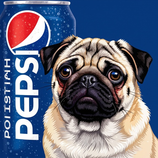Una pepsip de pug