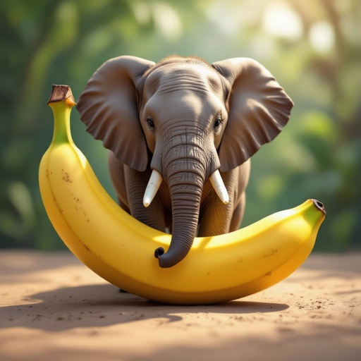 Its a banana elephant
