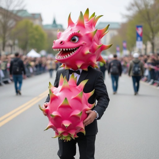 Fammi un capi bara con il corpo del frutto del drago