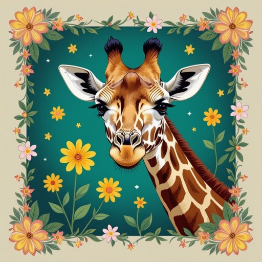 Giraffe flower