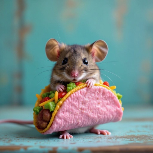 Mouse pink taco torso