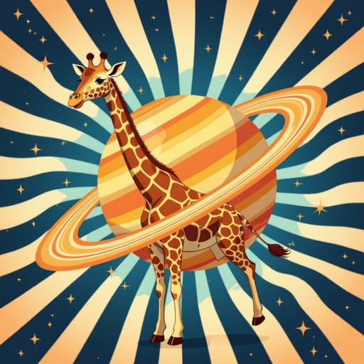 Giraffe saturno