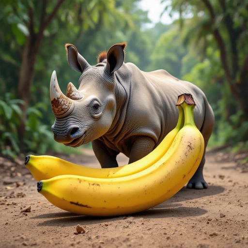 Rinoceronte banana