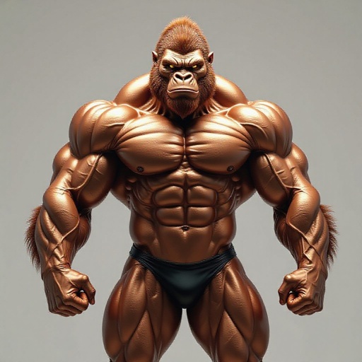 Copper Gorilla Muscle Macho