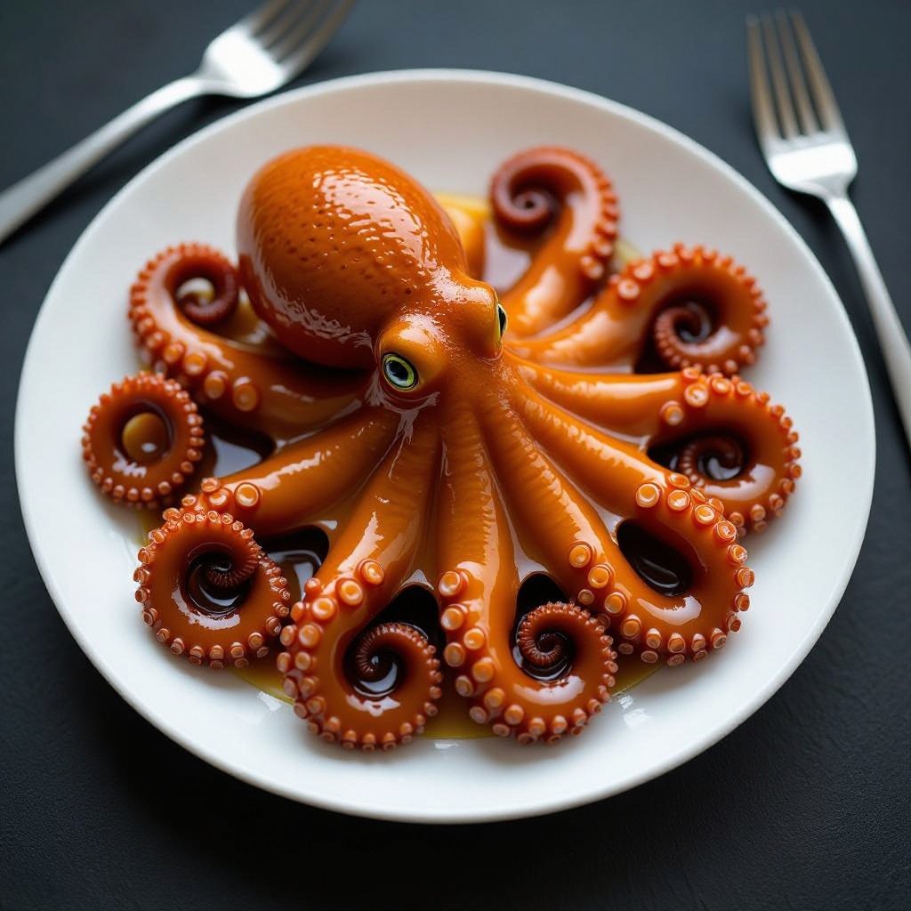 Caramel octopus 