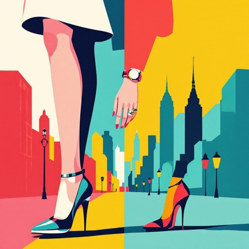 2 human leg 1 human hand in city