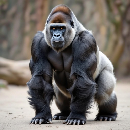 Silver gorilla