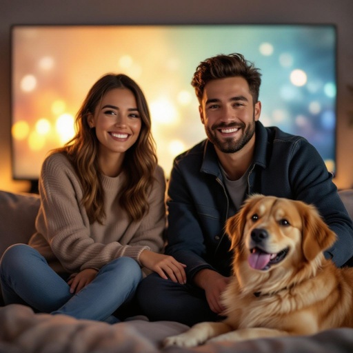 Me and my friend a tv and mateo