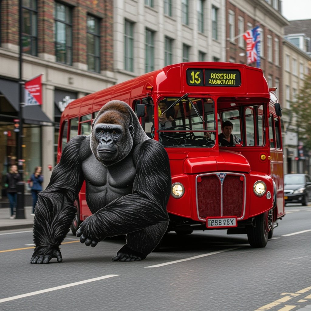 Gorilla big bus
