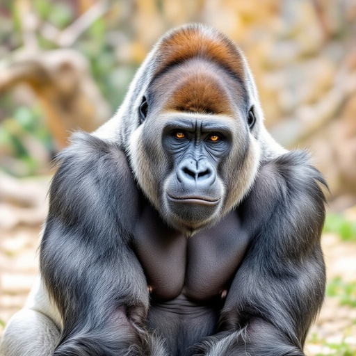 Silver gorilla
