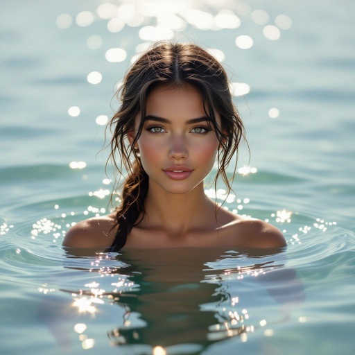 Water and a girl
