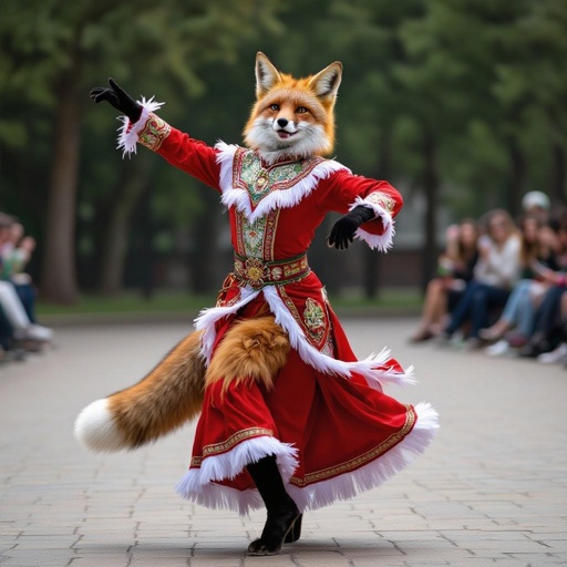 Fox dancer