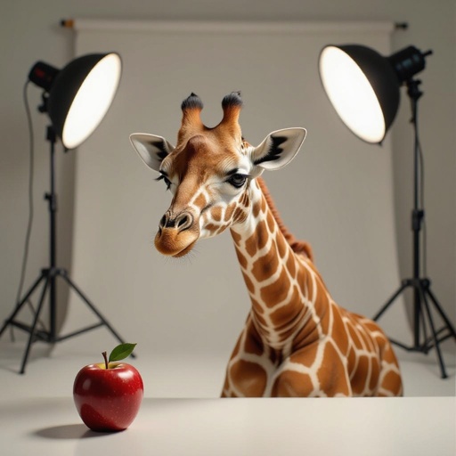 Apple giraffe