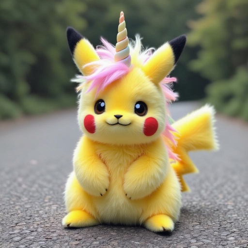 Un Unicorno pikaciu