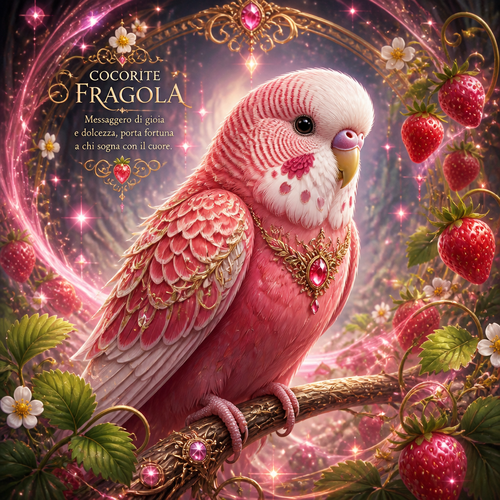 Cocorite fragola 