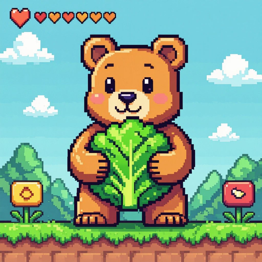 Lettuce bear