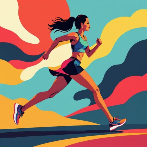 Woman running