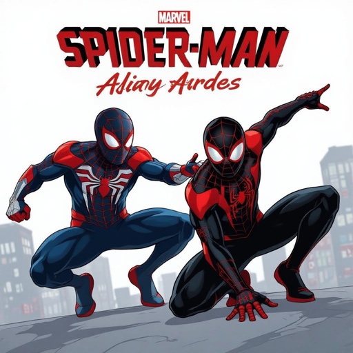 Spider man and miles morales