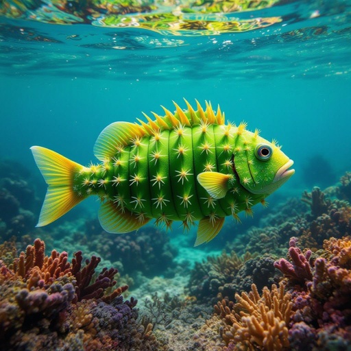 Fish cactus