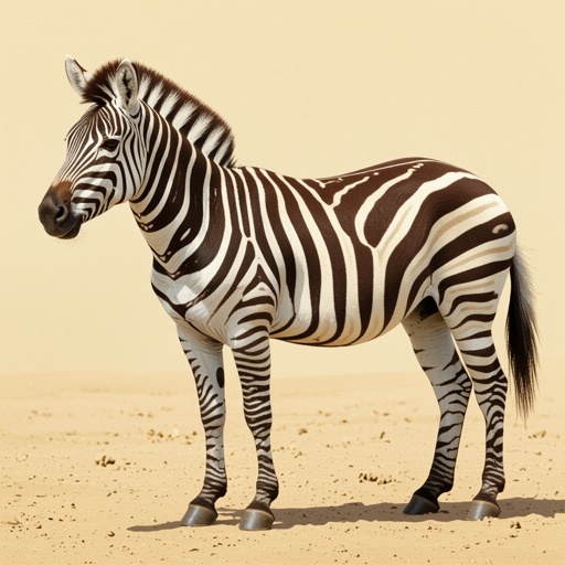 Chocolate zebra