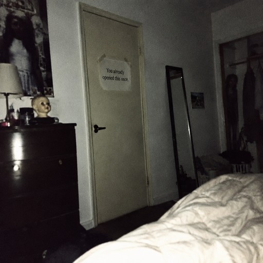 Every night at exactly 3:03 AM, my room looks slightly different.

Yesterday, my window was on the wrong wall.

The night before, my bed was facing the ceiling.

Tonight, there is a second door in my room.

I don't remember putting it there.

There is a note taped to it:

“You already opened this once.”

I don't want to touch the handle.

But something on the other side just knocked.

Three times.

Then my phone showed a new notification:

“Your room has been updated.”

I looked around.

Everything was normal.

Except for the second door.

Now it was behind me.