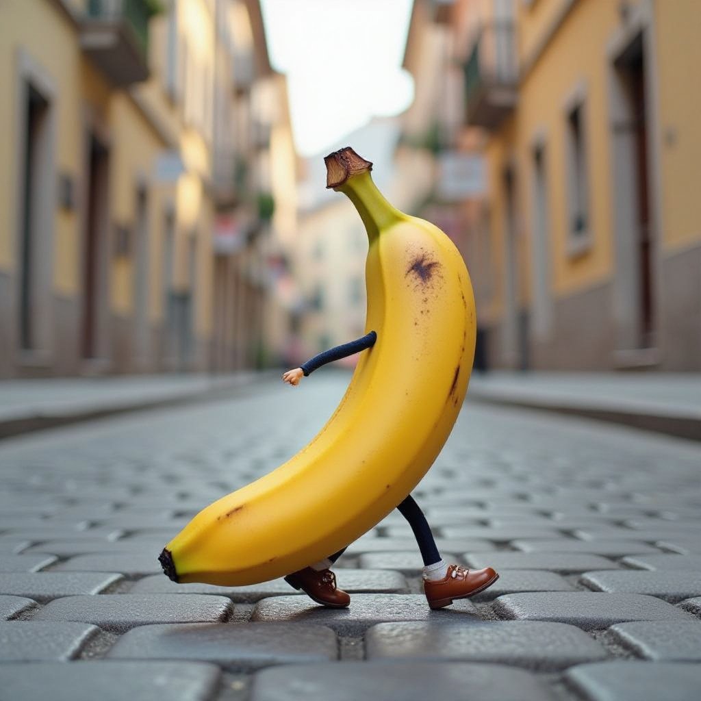Banana walking