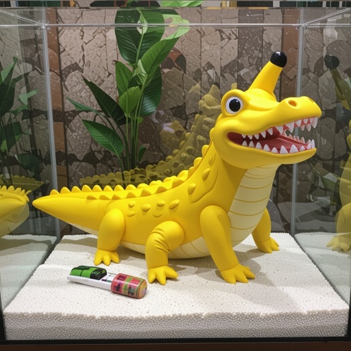 Crocodile banana body