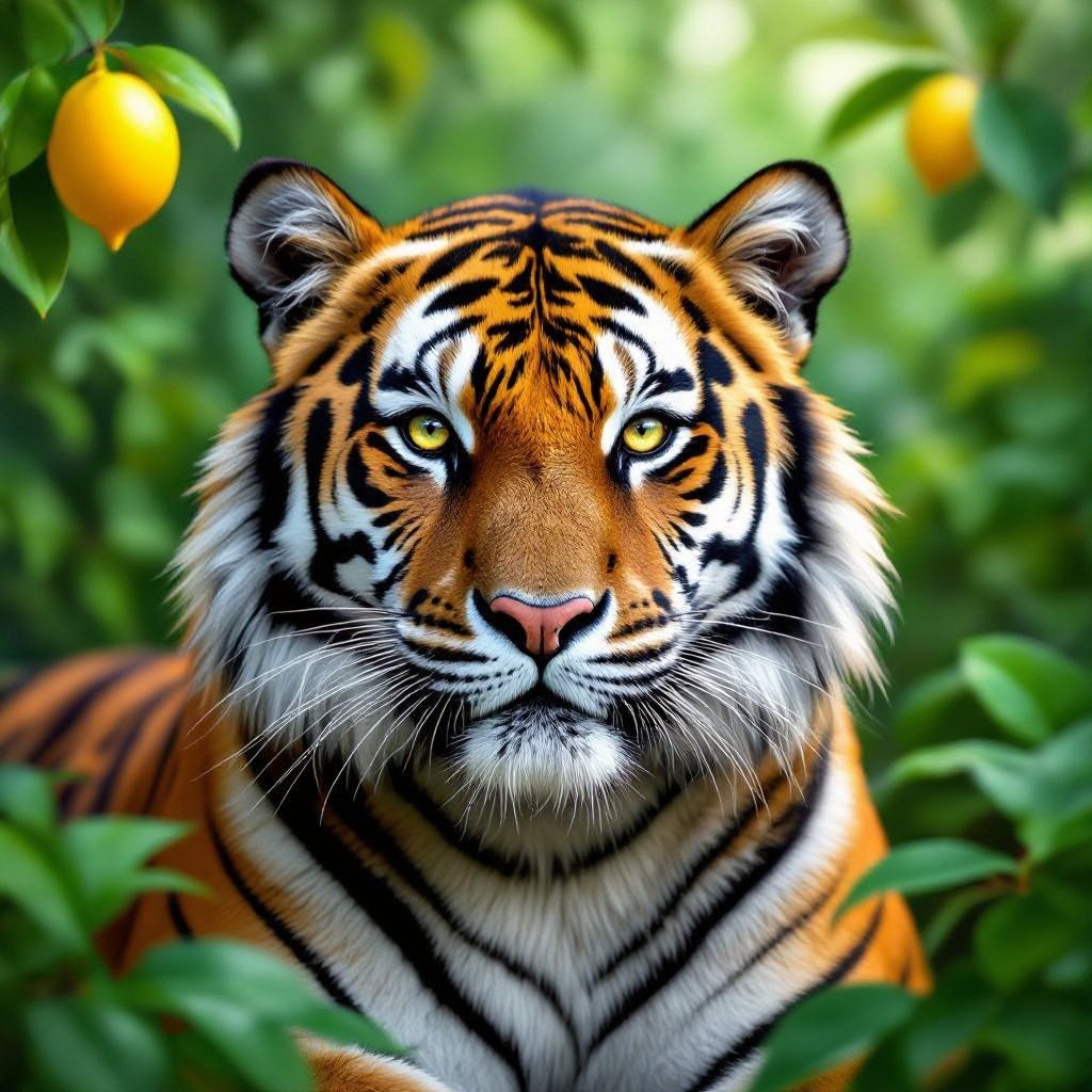 Tiger Lemon in jungle
