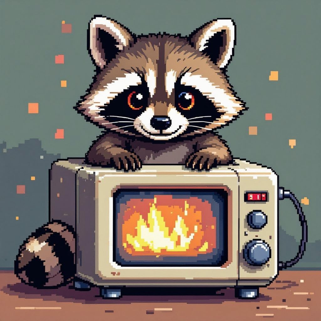 Raccoon Toaster 