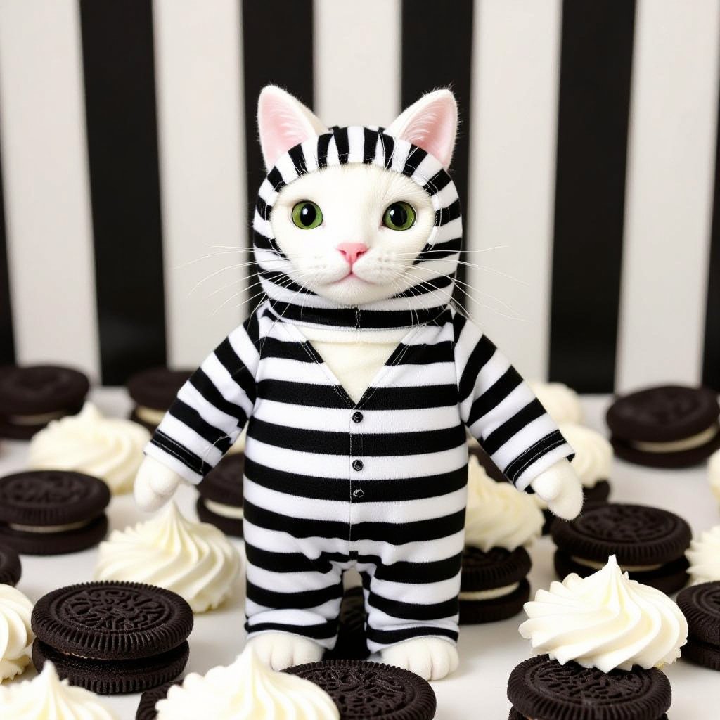 Mascarpone in prison suit