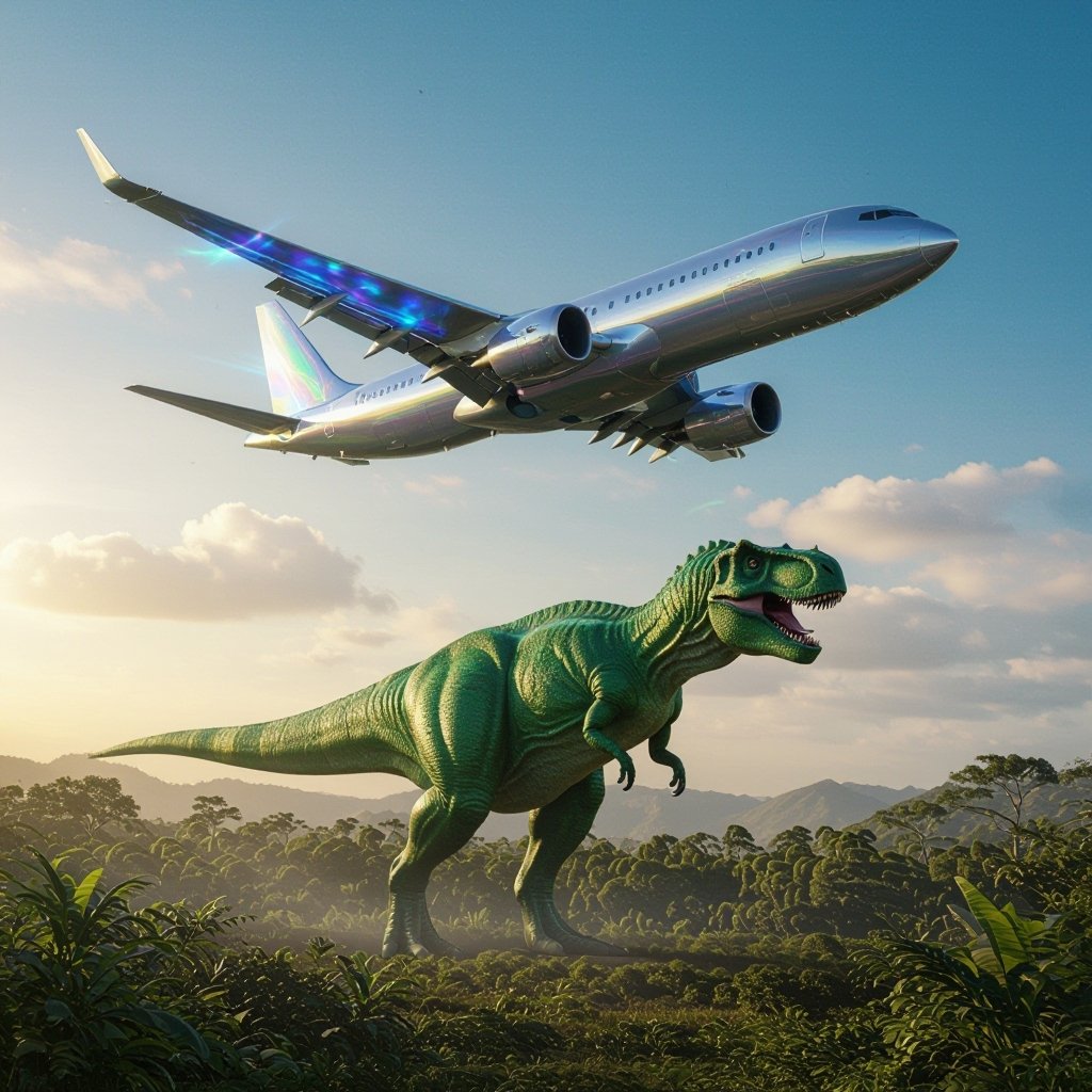 Aereo più dinosauro, cosa fa?