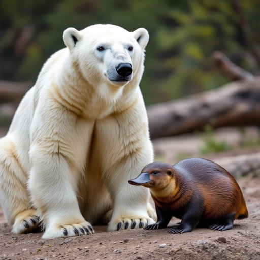Polar bear vs platypus