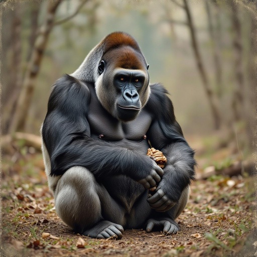 Rip gorilla Poop