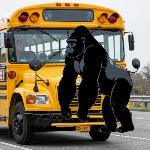 Gorilla big bus