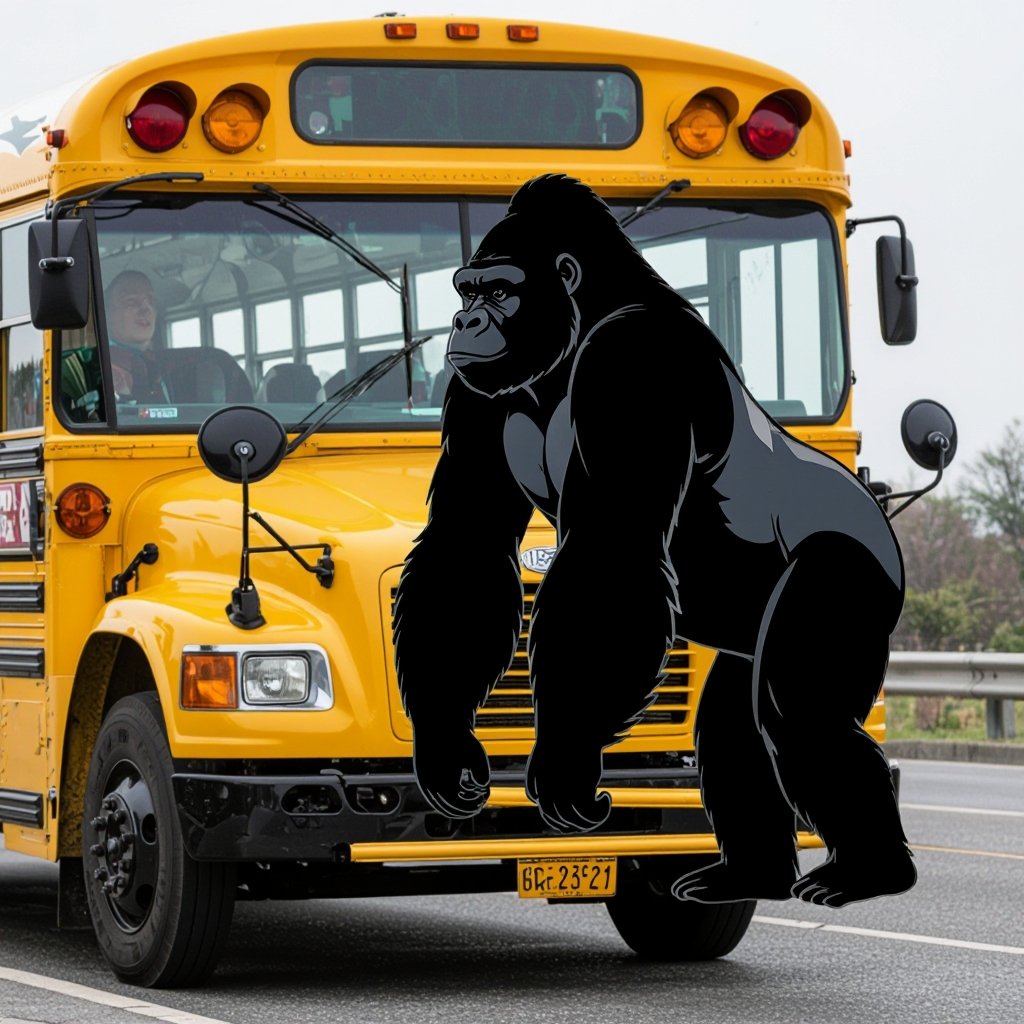 Gorilla big bus