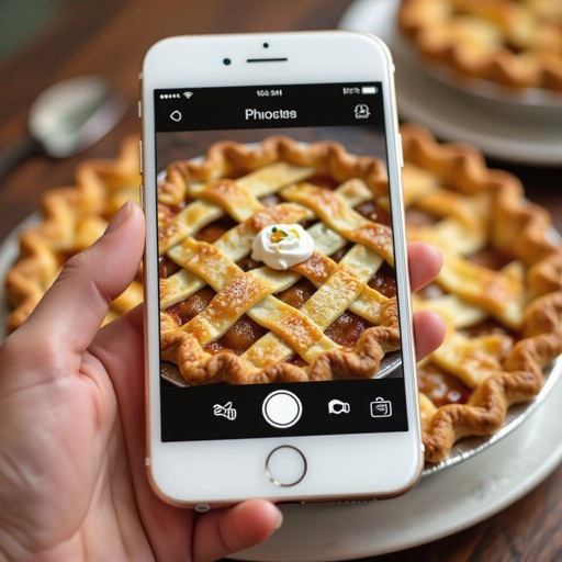 I phone pie