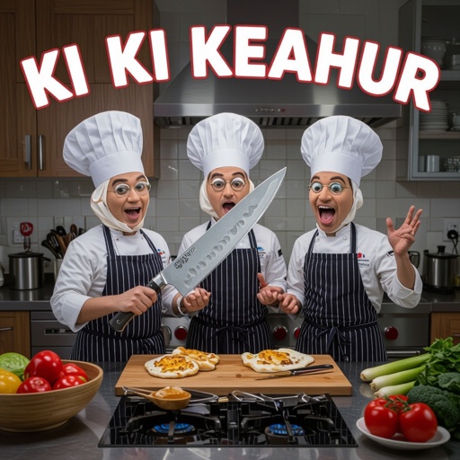 Ki ki ki sahur a sahur that is a kitchen knife he’s friends with ka ka sahur and ke ke sahur from the kitchen and he is very chill and very crazy
