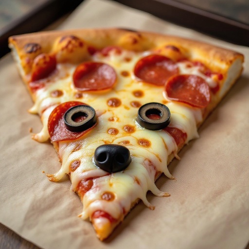 pizza dog