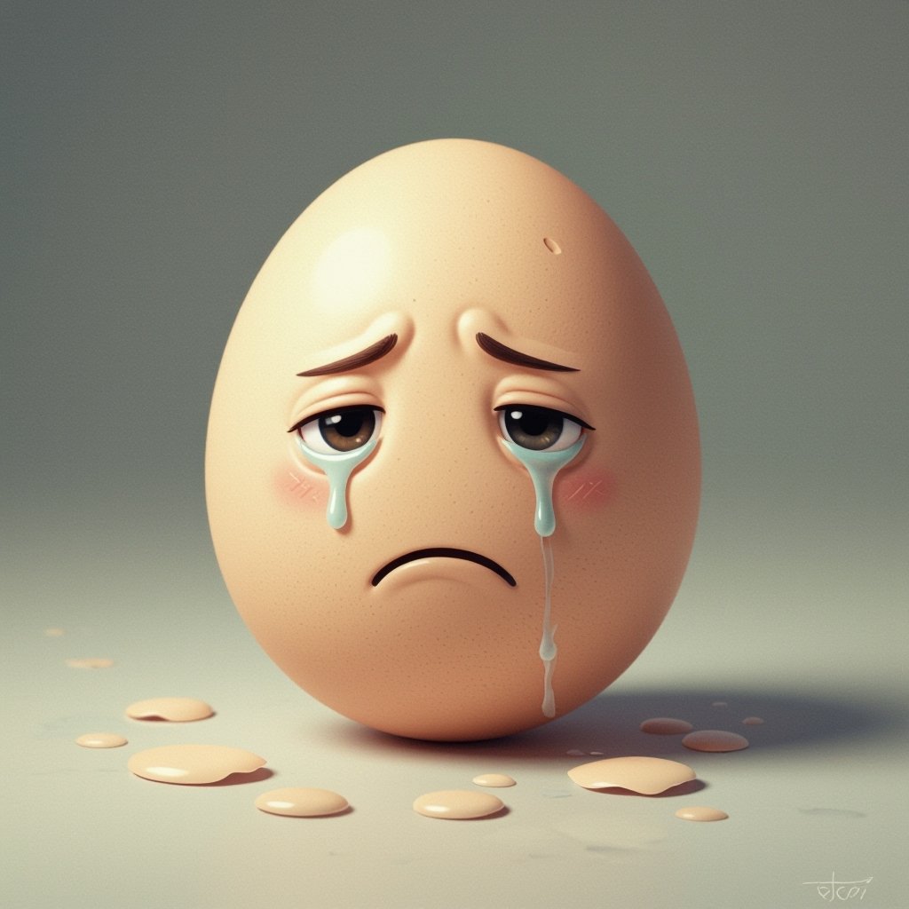 Egg sad