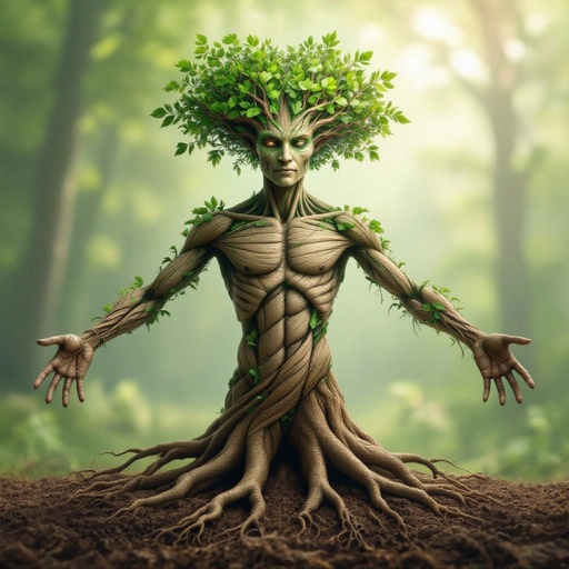 Tree human