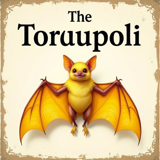 Yellow bat with yellow wingsbut the bat has legs