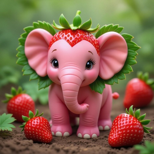 Elefante fragola