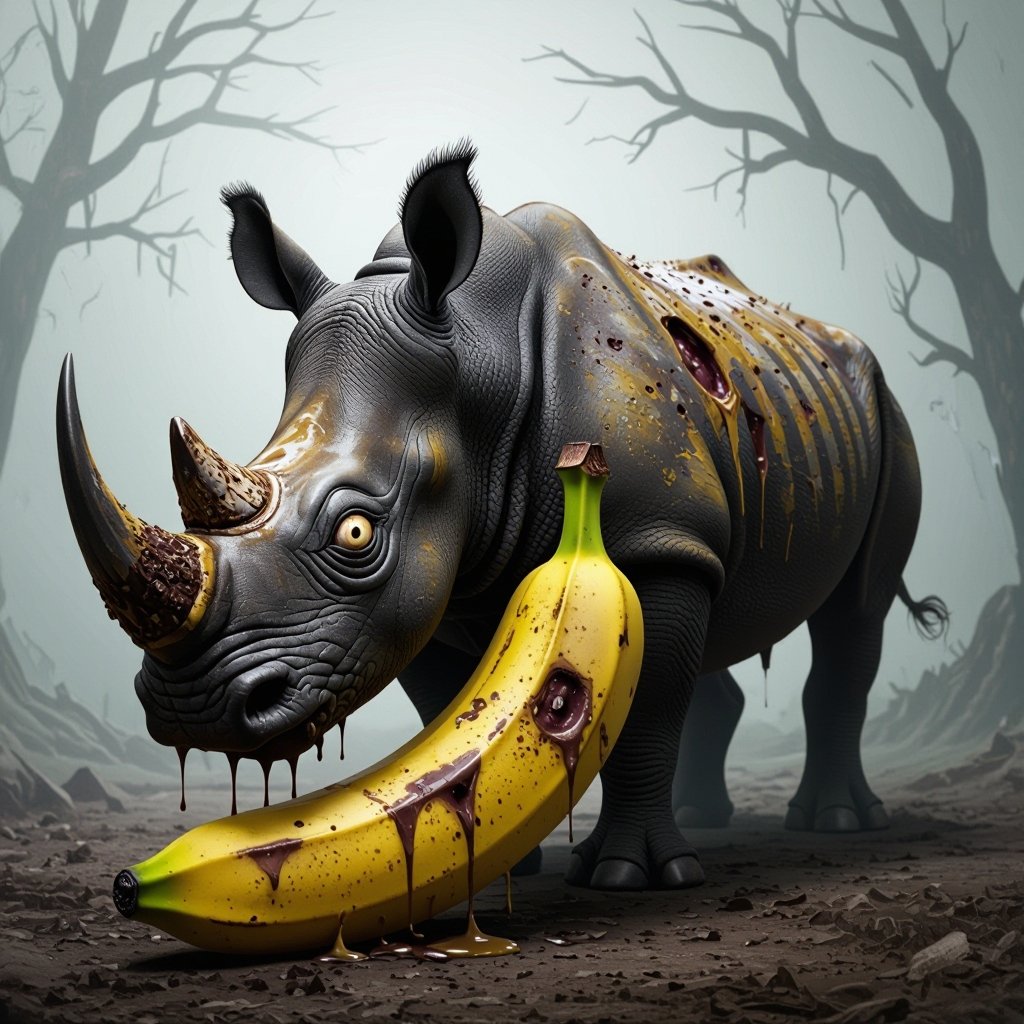 Rinoceronte banana