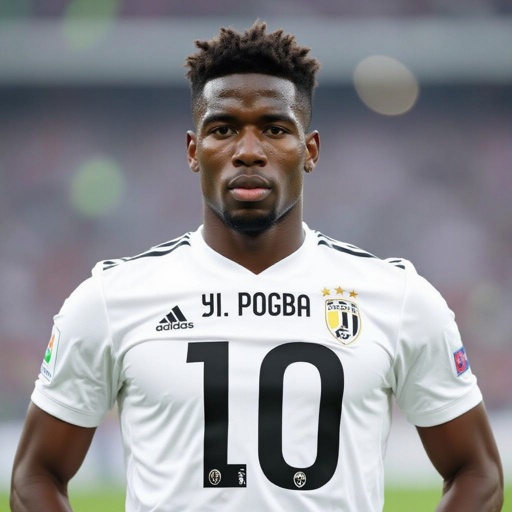 Make 1 paul pogba from Juventus and make pogba wear number 10