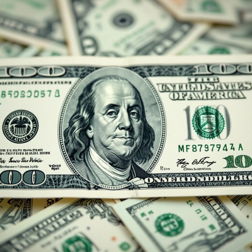 A dollar bill