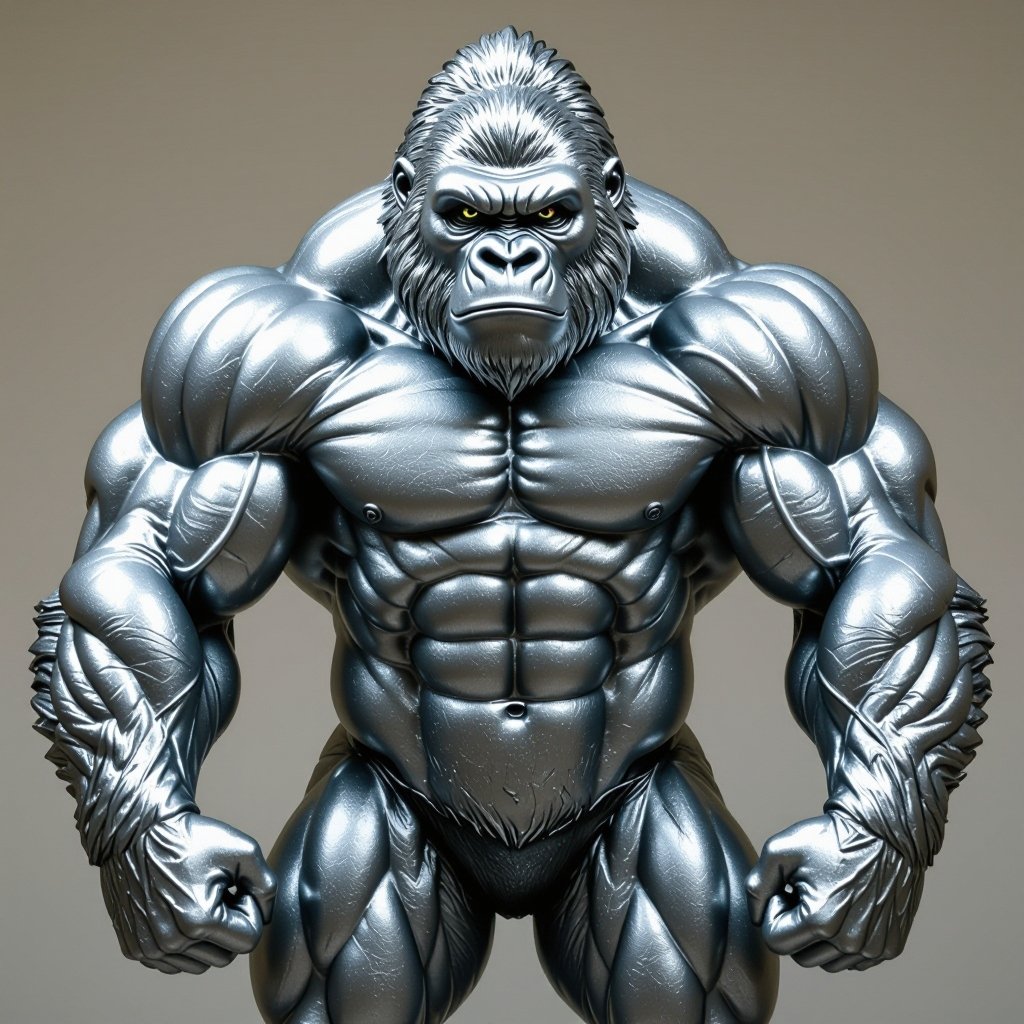 Silver gorilla 