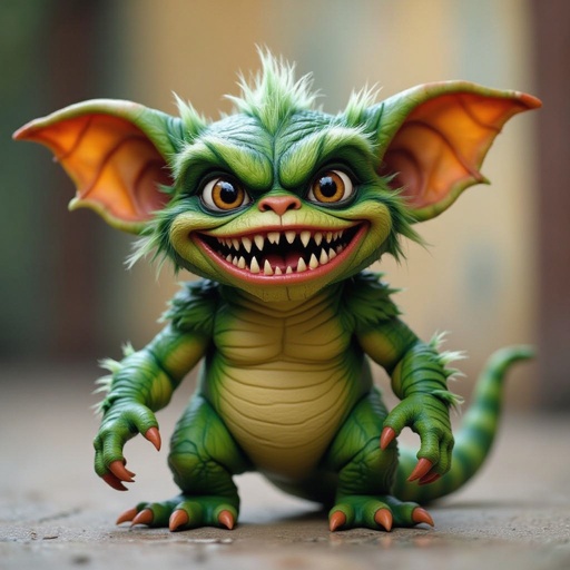 Make a gremlin from the movie called gremlins
