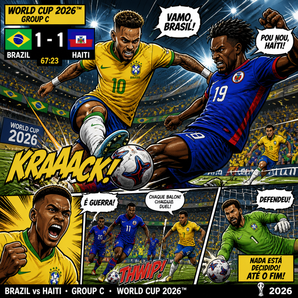 Brazil vs Haiti 2026 soccer group C