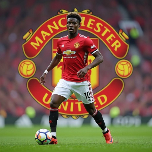 Semi realistic paul pogba at Manchester United