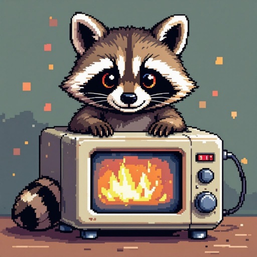 Raccoon Toaster